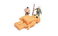 liegend KI Roboter 