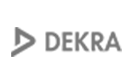 Dekra Logo in grau