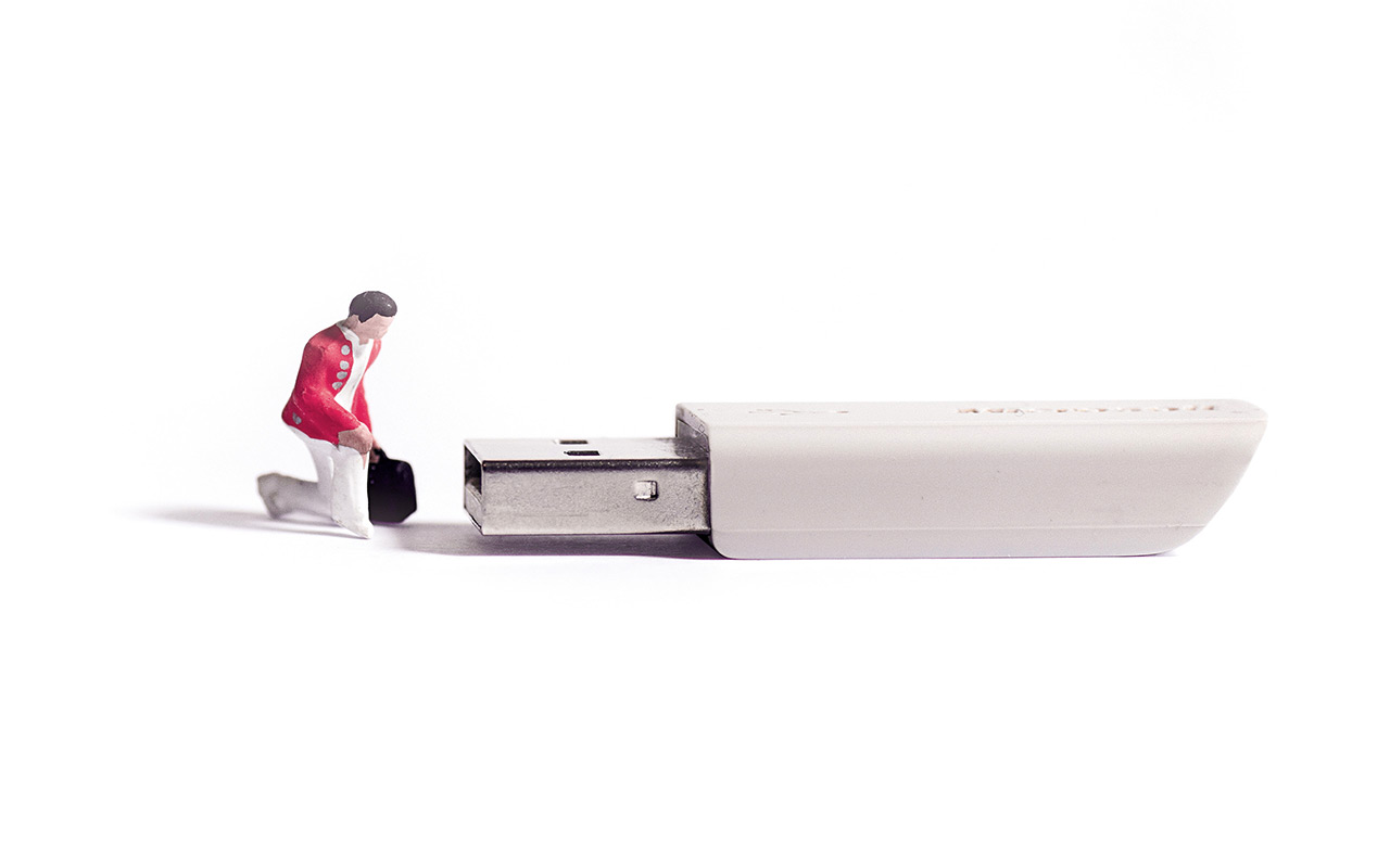 Patientendaten auf einem USB-Stick Patientendaten auf einem USB-Stick